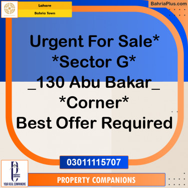 Residential Plot for Sale in Bahria Town, Lahore - (BP-302446)