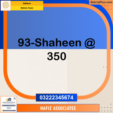 Residential Plot for Sale in Bahria Town, Lahore - (BP-303586)