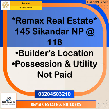 10 Marla Residential Plot for Sale in Bahria Town, Lahore - (BP-303699)