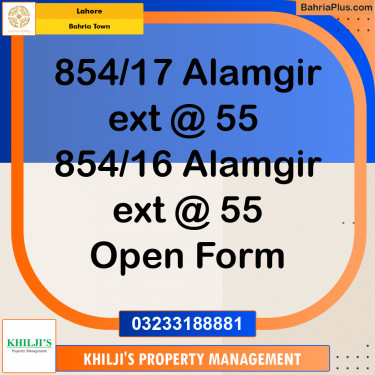 Residential Plot for Sale in Bahria Town, Lahore - (BP-304105)