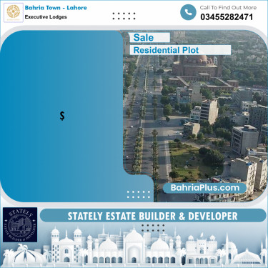 Residential Plot for Sale in Executive Lodges -  Bahria Town, Lahore - (BP-304209)