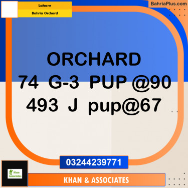 Residential Plot for Sale in Bahria Orchard, Lahore - (BP-304470)