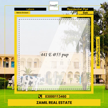 Residential Plot for Sale in Bahria Orchard, Lahore - (BP-304605)