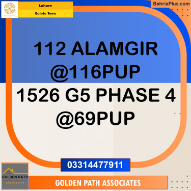 Residential Plot for Sale in Bahria Town, Lahore - (BP-305299)