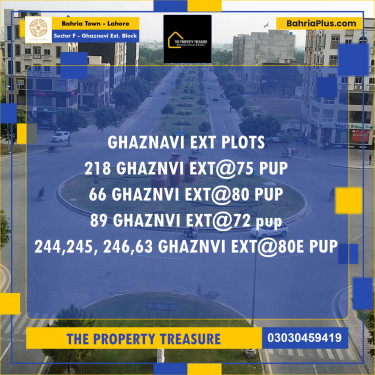 5 Marla Residential Plot for Sale in Sector F - Ghaznavi Ext. Block -  Bahria Town, Lahore - (BP-305586)