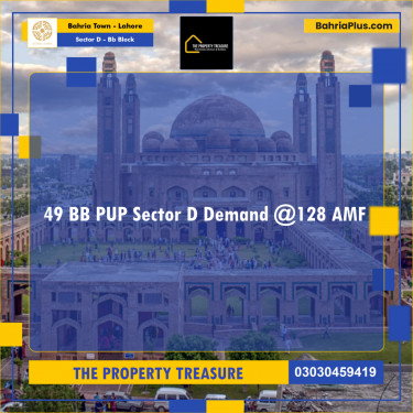 5 Marla Residential Plot for Sale in Sector D - BB Block -  Bahria Town, Lahore - (BP-305693)