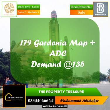 5 Marla Residential Plot for Sale in Sector C - Gardenia 1 -  Bahria Town, Lahore - (BP-305926)