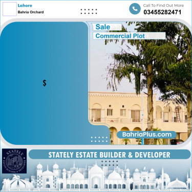Commercial Plot for Sale in Bahria Orchard, Lahore - (BP-306669)
