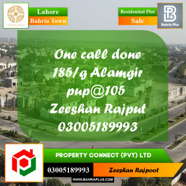 Residential Plot for Sale in Bahria Town, Lahore - (BP-306797)