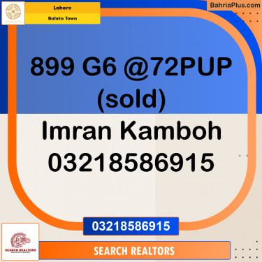 Residential Plot for Sale in Bahria Town, Lahore - (BP-306933)