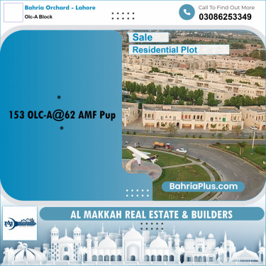 5 Marla Residential Plot for Sale in OLC-A Block -  Bahria Orchard, Lahore - (BP-307240)