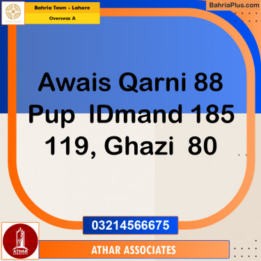 10 Marla Residential Plot for Sale in Overseas A -  Bahria Town, Lahore - (BP-307872)
