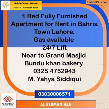 500 Sq. Ft. Residential Plot for Sale in Sector C - Chambeli Block -  Bahria Town, Lahore - (BP-308615)