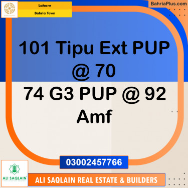 Residential Plot for Sale in Bahria Town, Lahore - (BP-308718)