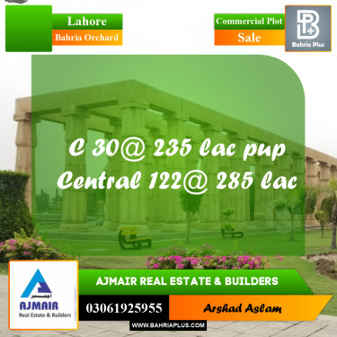 Commercial Plot for Sale in Bahria Orchard, Lahore - (BP-308742)