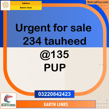 Residential Plot for Sale in Bahria Town, Lahore - (BP-309921)
