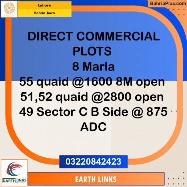 Residential Plot for Sale in Bahria Town, Lahore - (BP-310651)