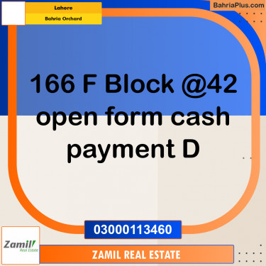 Residential Plot for Sale in Bahria Orchard, Lahore - (BP-310838)