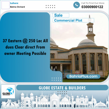 5 Marla Commercial Plot for Sale in Bahria Orchard, Lahore - (BP-311267)
