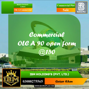 5 Marla Commercial Plot for Sale in OLC A Commercial -  Bahria Orchard, Lahore - (BP-312386)