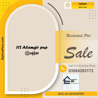 Residential Plot for Sale in Bahria Town, Lahore - (BP-312405)
