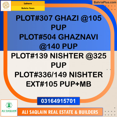 5 Marla Residential Plot for Sale in Bahria Town, Lahore - (BP-312457)