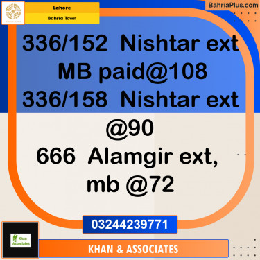 Residential Plot for Sale in Bahria Town, Lahore - (BP-312870)