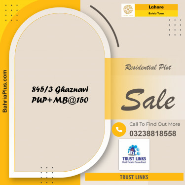 Residential Plot for Sale in Bahria Town, Lahore - (BP-313264)