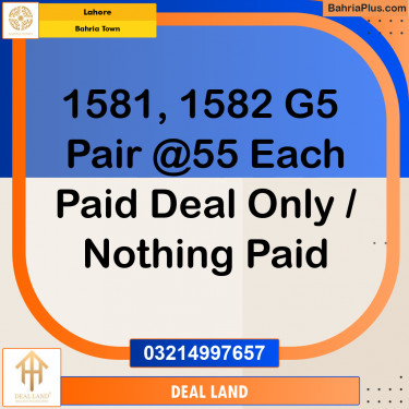 Residential Plot for Sale in Bahria Town, Lahore - (BP-313312)