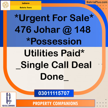 Residential Plot for Sale in Bahria Town, Lahore - (BP-313793)