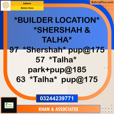 Residential Plot for Sale in Bahria Town, Lahore - (BP-313855)