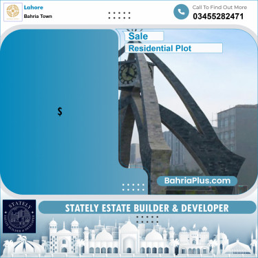 Residential Plot for Sale in Bahria Town, Lahore - (BP-314064)