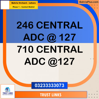 10 Marla Residential Plot for Sale in Phase 1 - Central District -  Bahria Orchard, Lahore - (BP-314164)