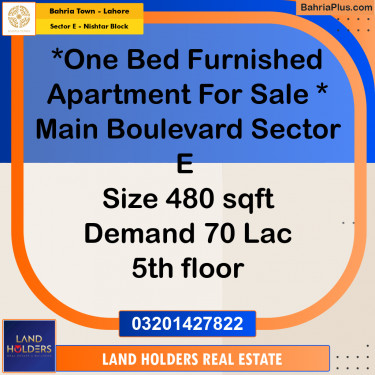 Residential Plot for Sale in Sector E - Nishtar Block -  Bahria Town, Lahore - (BP-314683)