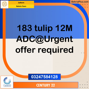 12 Marla Residential Plot for Sale in Bahria Town, Lahore - (BP-314685)