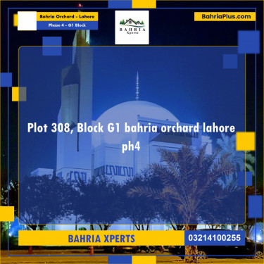 1 Kanal Residential Plot for Sale in Phase 4 - G1 Block -  Bahria Orchard, Lahore - (BP-315121)