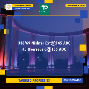 18 Marla Residential Plot for Sale in Sector E - Nishtar Block -  Bahria Town, Lahore - (BP-315293)