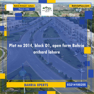 5 Marla Residential Plot for Sale in Phase 2 - D Ext -  Bahria Orchard, Lahore - (BP-316814)