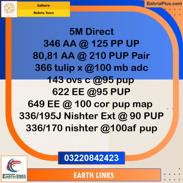 Residential Plot for Sale in Bahria Town, Lahore - (BP-318414)