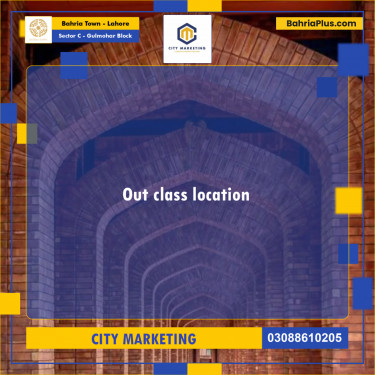 1 Kanal Residential Plot for Sale in Sector C - Gulmohar Block -  Bahria Town, Lahore - (BP-318834)