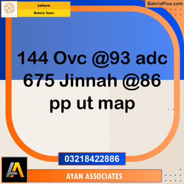 5 Marla Residential Plot for Sale in Bahria Town, Lahore - (BP-319074)