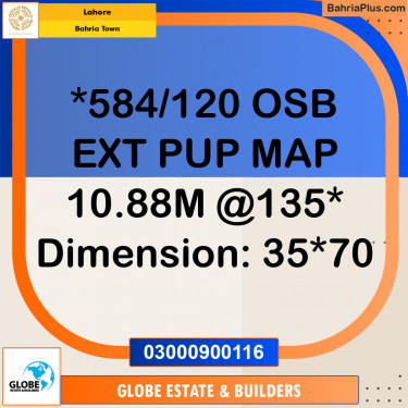 Residential Plot for Sale in Bahria Town, Lahore - (BP-319150)