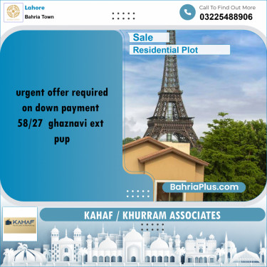 Residential Plot for Sale in Bahria Town, Lahore - (BP-319340)