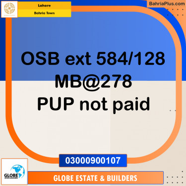 Residential Plot for Sale in Bahria Town, Lahore - (BP-328917)