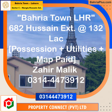 10 Marla Residential Plot for Sale in Sector C - Nargis/Hussain Ext. -  Bahria Town, Lahore - (BP-330270)