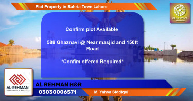 Residential Plot for Sale in Bahria Town, Lahore - (BP-33049)