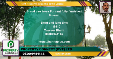 Residential Property for Rent in Bahria Town, Lahore - (BP-33061)