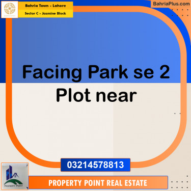 10 Marla Residential Plot for Sale in Sector C - Jasmine Block -  Bahria Town, Lahore - (BP-330981)