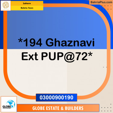 Residential Plot for Sale in Bahria Town, Lahore - (BP-331773)