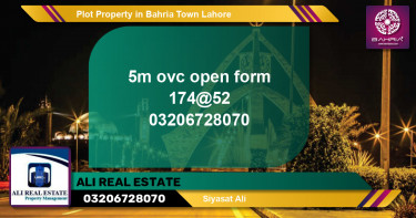 Residential Plot for Sale in Bahria Town, Lahore - (BP-33355)